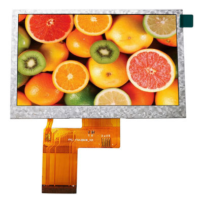 Un buen precio. el panel horizontal de 4.3inch TFT LCD con la pantalla táctil capacitiva resistente en línea