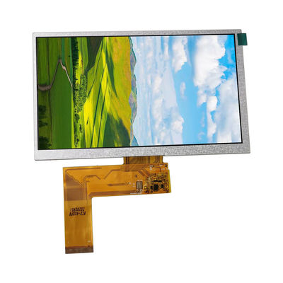 Un buen precio. 5,0 interfaz industrial 800x480 del panel de exhibición de Tft de la pulgada 40pin RGB en línea