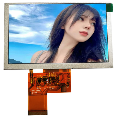 Un buen precio. Chimei Innolux 5,0 resolución industrial del interfaz 800x480 de TFT LCD 40pin RGB de la pulgada en línea