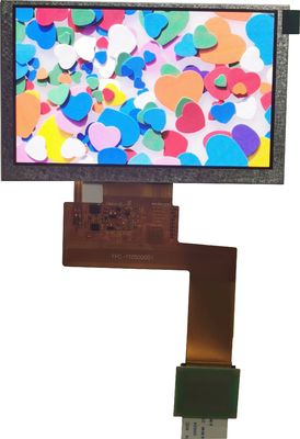 Un buen precio. 40Pin pantalla táctil capacitiva de 5 pulgadas, pantalla de visualización industrial 1500cd/M2 en línea